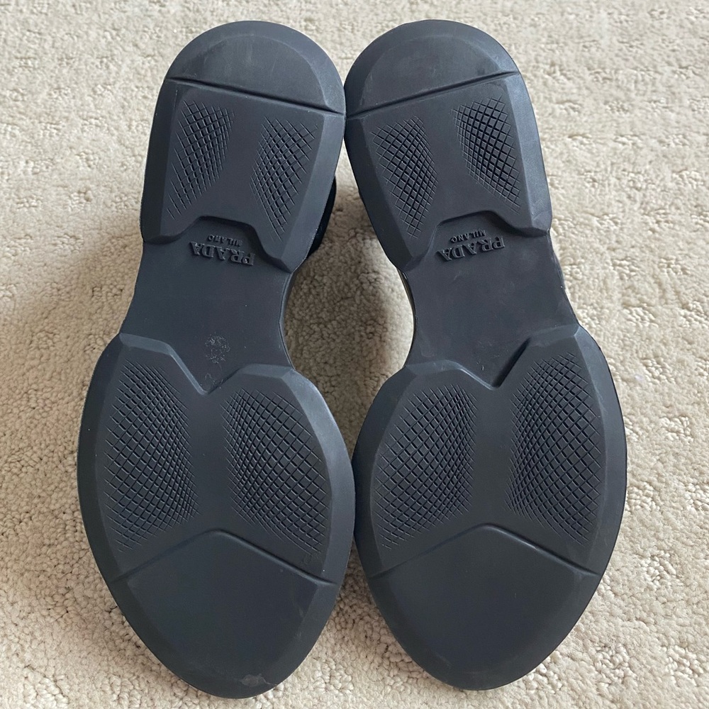 Prada Sport Ankle Strap Wedge Heels - Picture 6 of 7